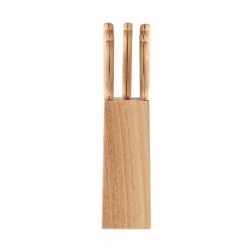 Gourmet 5dílná sada nožů ve stojanu