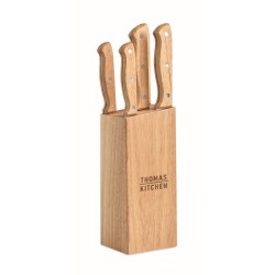 Gourmet 5dílná sada nožů ve stojanu