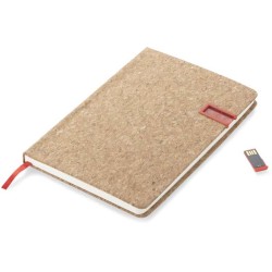 Notebook MENTE s USB flash diskem 16 GB, A5