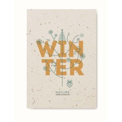 Seed book Zápisník A5, semínka v deskách