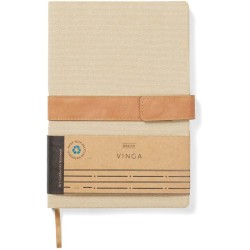 Zápisník VINGA Bosler A5 z RCS recykl. canvas