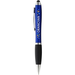 Kuličkové pero a stylus Nash s černým úchopem