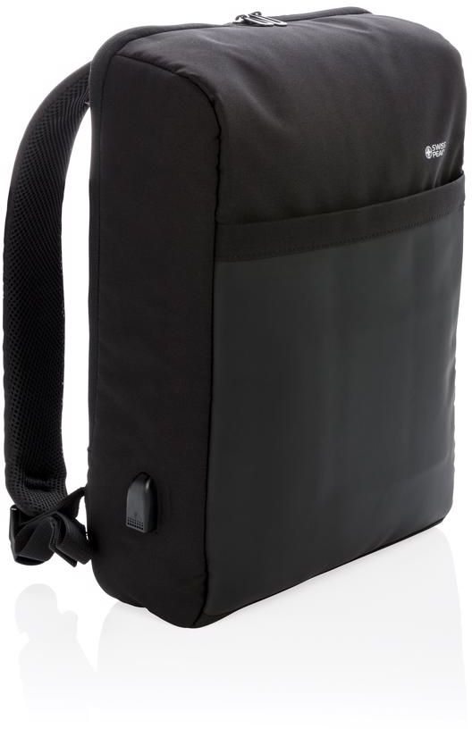 Swiss Peak nedobytný RFID USB batoh