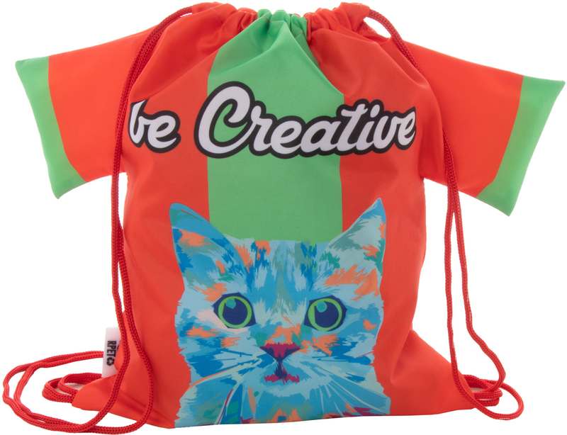 Vak na stažení šňůrkou pro děti CreaDraw T Kids RPET